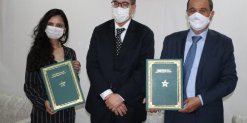 Signature de la convention cadre de partenariat entre Universiapolis et l&rsquo;OFPPT