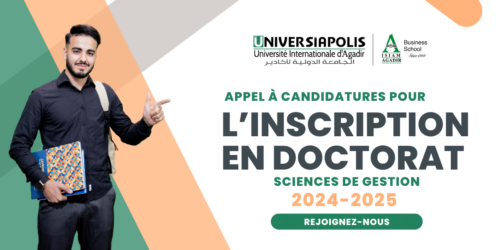 Appel à candidatures pour l’inscription en Doctorat – Année universitaire 2024 – 2025